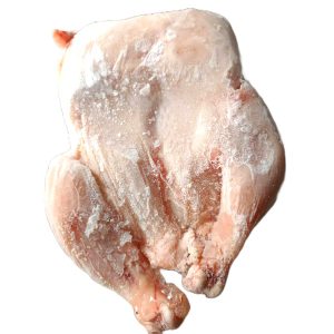 poulet de chair nettoyé